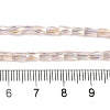 Electroplate Glass Beads Strands GLAA-P068-AB02-4