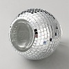 Glass Disco Ball Vase Ornaments AJEW-WH0481-04-2