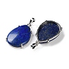 Natural Lapis Lazuli Pendants G-U002-01P-C-2