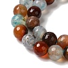 Dyed & Heated Natural Dragon Veins Agate Beads Strands G-P539-A01-10-4