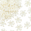 80Pcs Opaque Acrylic Bead Caps OACR-PA0001-21-1