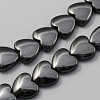 Non-magnetic Synthetic Hematite Beads Strands X-G-Q897-6x6mm-2