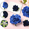 Cloth & Iron Alligator Hair Clips AJEW-SP0002-84D-3