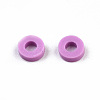 Eco-Friendly Handmade Polymer Clay Beads CLAY-R067-6.0mm-B01-3