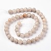 Round Natural Crazy Lace Agate Beaded Strands G-L374-01-12mm-2