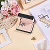 Book Shaped Plastic Gift Packaging Boxes for Cufflinks CON-WH0089-189-5