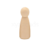 Unfinished Wooden Peg Dolls DOLL-PW0002-015B-1