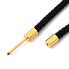 3MM Round Nylon Milan Cord Necklaces Making BJEW-H642-01G-31-3