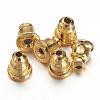 Brass Ear Nuts X-EC028-G-1