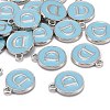 Platinum Plated Alloy Enamel Charms LS-ENAM-S118-04D-P-4