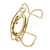 304 Stainless Steel Cuff Bangles for Women BJEW-Z091-05G-01-4