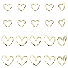 20Pcs 2 Styles Brass Linking Rings KK-YW0002-31-1