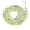 Anti-Tarnish Electroplate Glass Beads Strands GLAA-N064-6mm-07-2