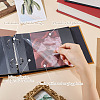 Rectangle Paper Scrapbook DIY Binder Photo Album AJEW-TAC0038-30A-4