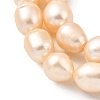 Natural Cultured Freshwater Pearl Beads Strands PEAR-I007-01F-07B-4