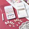 ABS Plastic Full Cover Press On False Nails DIY-CJC0006-15-6