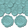 CRASPIRE Adhesive Wax Seal Stickers DIY-CP0010-58A-1