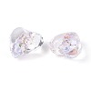 Handmade Foil Glass Beads FOIL-N029-09C-3