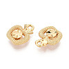 Brass Charms KK-N263-119G-G-2