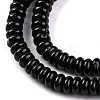 Natural Black Agate(Dyed & Heated) Beads Strands G-G177-F01-03-4