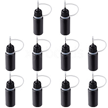 PE Black Tip Applicator Bottles FIND-WH0152-80