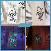 Luminous Body Art Tattoos Stickers LUMI-PW0006-34E