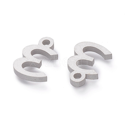 Tarnish Resistant 304 Stainless Steel Pendants STAS-A045-11P-1