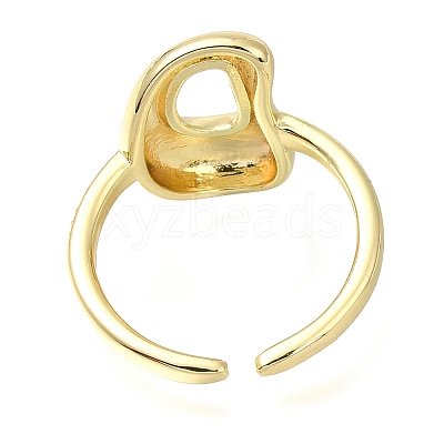 Rack Plating Brass Open Cuff Rings RJEW-S394-01G-D-1
