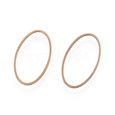 Nickel Free Brass Linking Rings X-EC020-NFAB-1