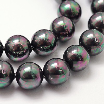 Shell Pearl Bead Strands X-BSHE-L025-05-12mm-1