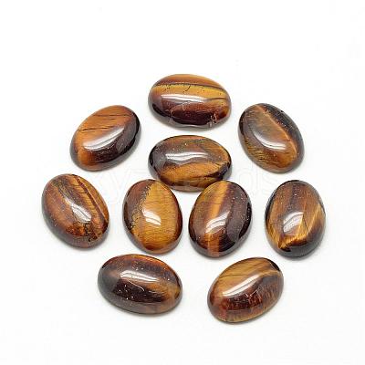 Natural Tiger Eye Cabochons G-R415-13x18-35-1