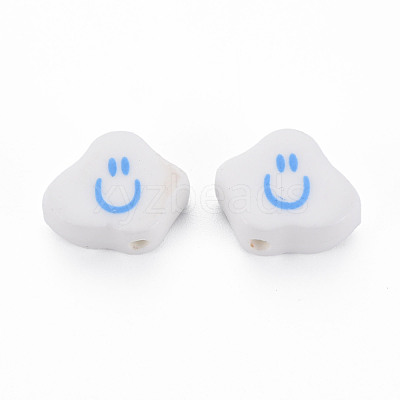 Handmade Porcelain Beads PORC-T007-02-1