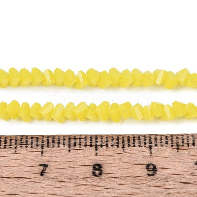 Opaque Glass Beads Strands GLAA-N019-3mm-05-1