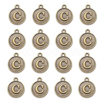 Alloy Pendant Cabochon Settings PALLOY-N156-01C-AB-1