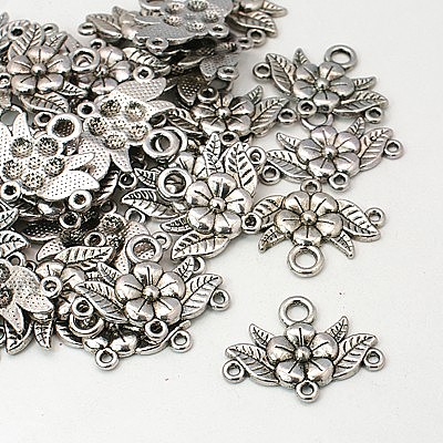 Tibetan Style Chandelier Component Links EA9731Y-1