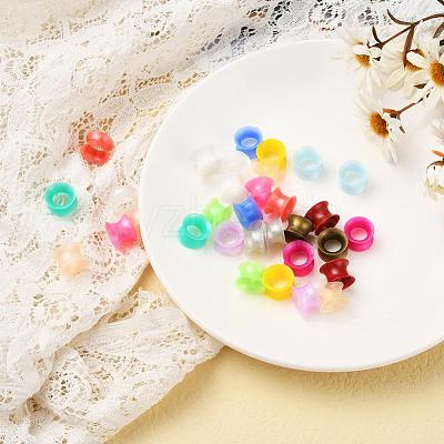 32Pcs 16 Colors Silicone Thin Ear Gauges Flesh Tunnels Plugs FIND-YW0001-16C-1