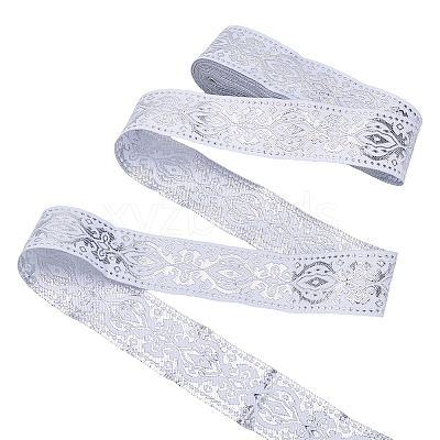 1Pc Ethnic Style Polyester Embroidery Ribbon OCOR-ME0001-36A-1