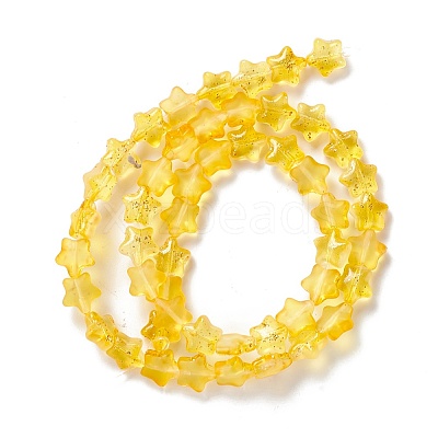 Transparent Glass Beads GLAA-F112-04C-1