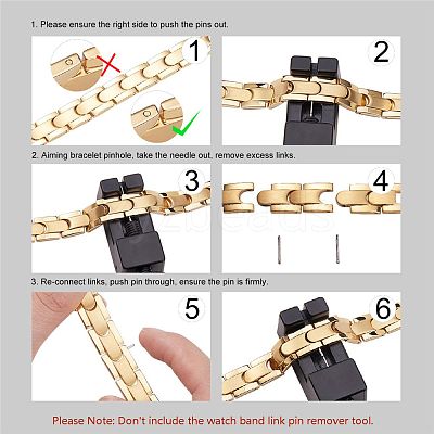 Stainless Steel Watch Band Bracelets JB651B-1