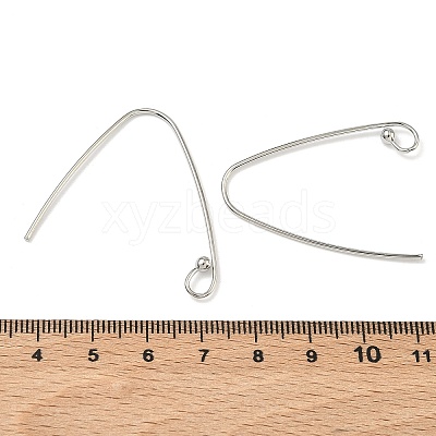 Brass Earring Hooks KK-G557-50P-1