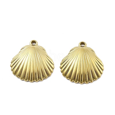 304 Stainless Steel Pendants STAS-D302-23K-G-1