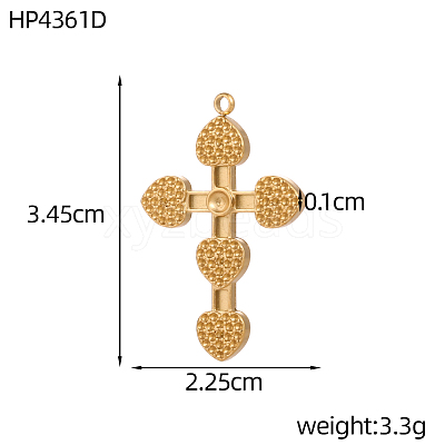 304 Stainless Steel Pendants SA-OY001-56G-1