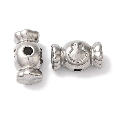 Tarnish Resistant 304 Stainless Steel Beads STAS-I305-208P-1