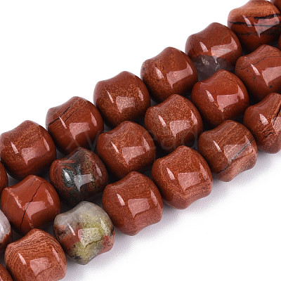 Natural Red Jasper Beads Strands G-N353-06A-04-1