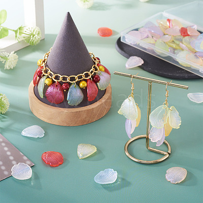 114Pcs Transparent Plastic Pendants KY-TA0001-56-1