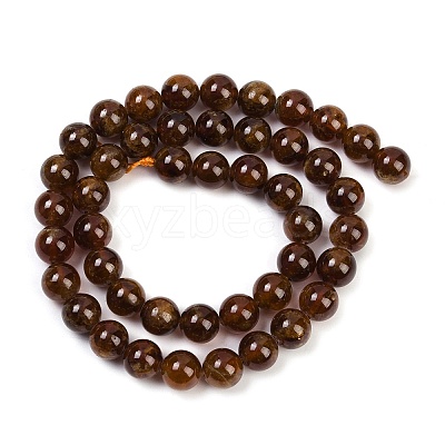 Natural Garnet Beads Strands G-U026-A10-8mm-1