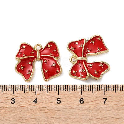 Alloy Enamel Pendants FIND-O003-07D-G-1