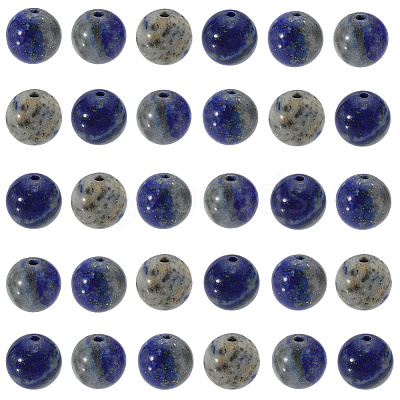 2 Strands Natural Lapis Lazuli Beads Strands G-SP0001-26-1