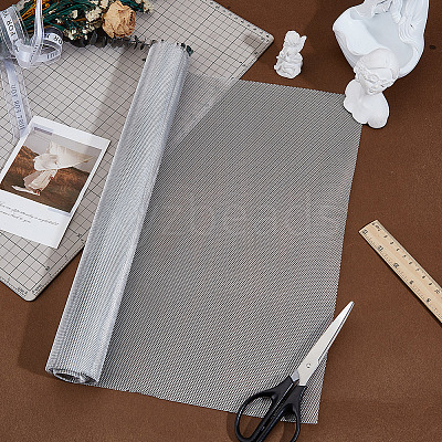 3M Aluminum Mesh Sheet AJEW-GF0013-48D-1