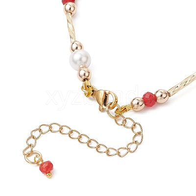 Dyed Natural Malaysia Jade Beaded Bracelets for Women BJEW-JB12028-01-1